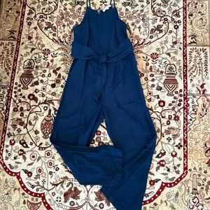 LOFT Navy Jumpsuit